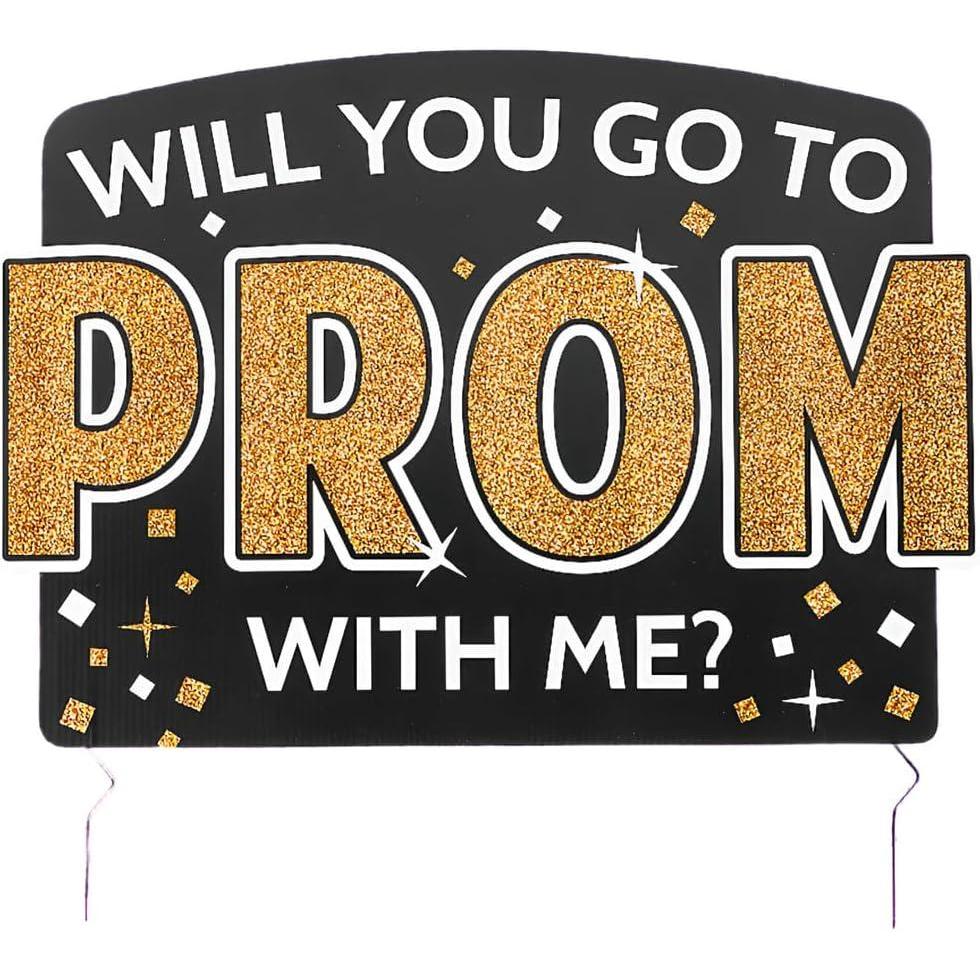 imageGo With Me to Prom Yard Sign
