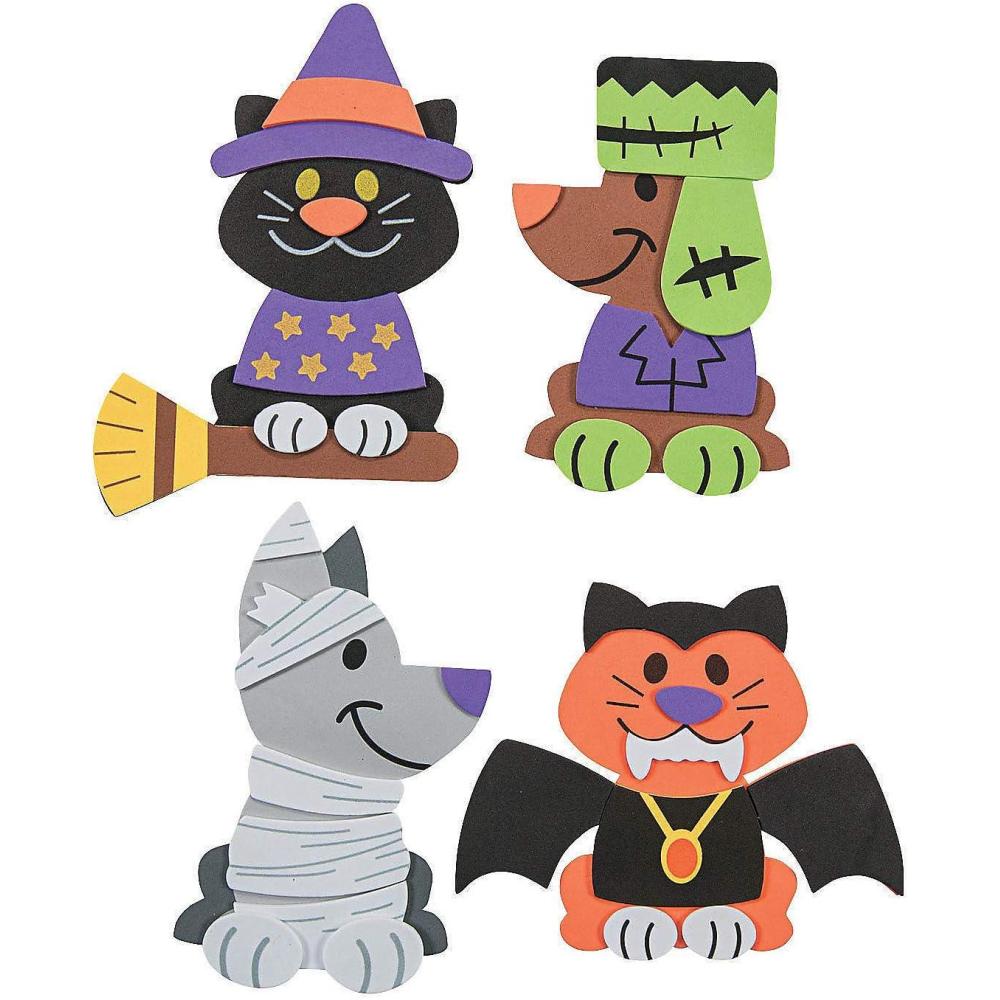 imageHalloween Pet Magnet Craft Kit  Crafts for Kids and Fun Home Activities
