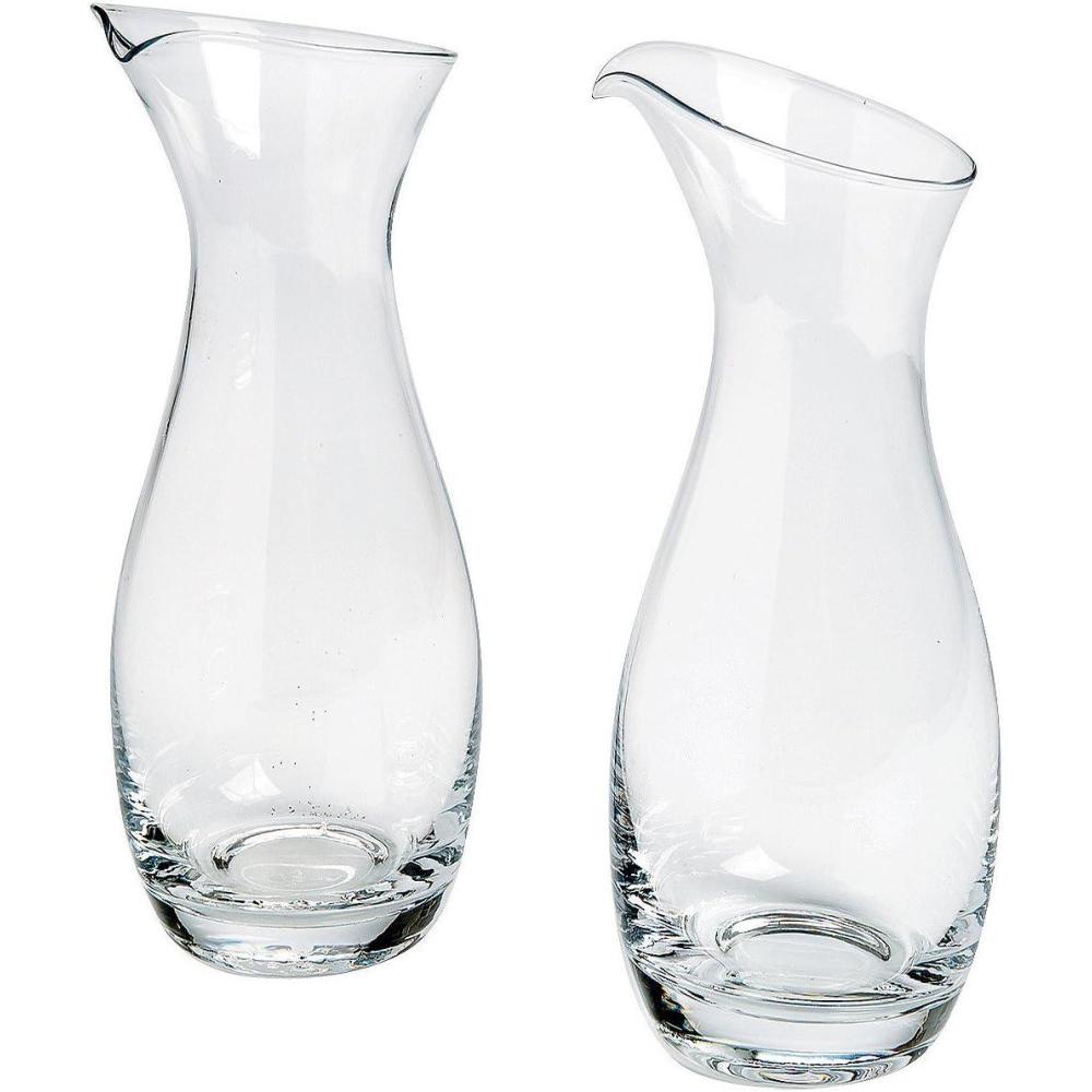 imagePitcher Shaped Glass Wedding Sand Ceremony Jars set of 2