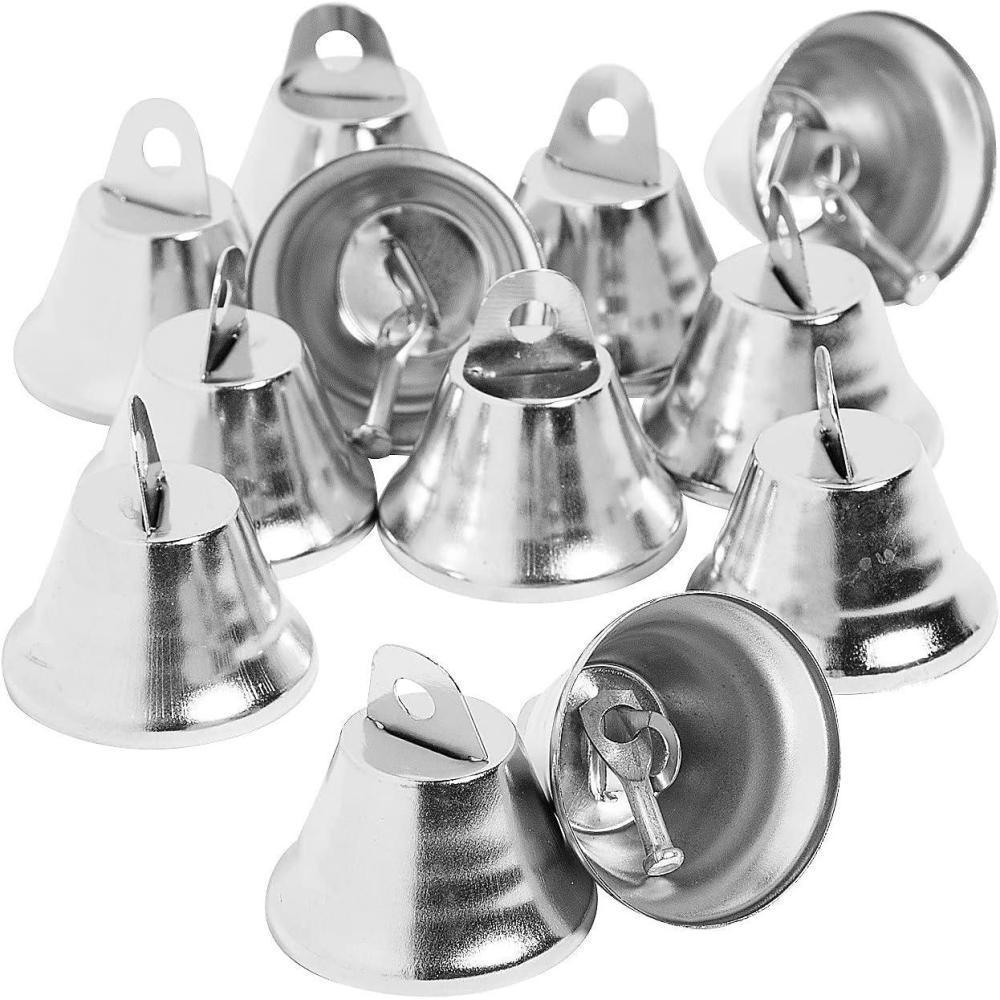 imageSilver Wedding Bells 24 Pieces