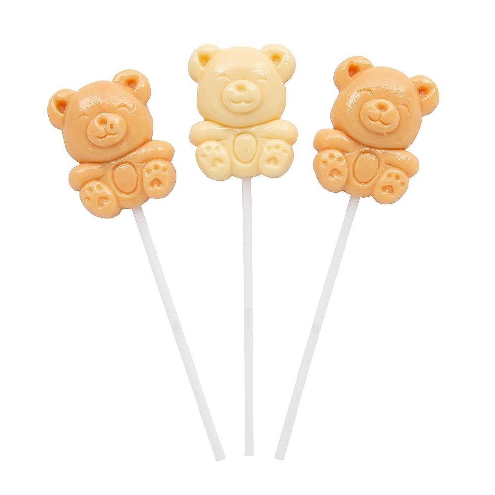 imageTeddy Bear Lollipops  12 Pieces