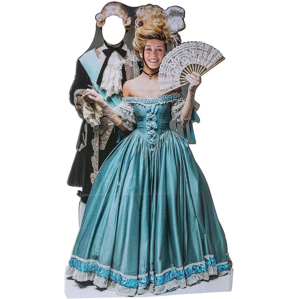 imageVictorian Couple Photo LifeSize Cardboard StandUp