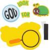 4 1/2″ x 3 1/4″ Zoom in VBS Look for God Magnet Craft Kit – Makes 12, Vacation Bible School Supplies
