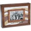 Blended Family Sand Ceremony Picture Frame Kit for Wedding – Wood and Glass – Holds 6 x 4 Photo – Unity Wedding Supplies
