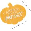 Fun Express Advice for The Parents Pumpkin Baby Shower Game