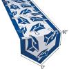 Fun Express Blue and White Congrats Grad Table Runner – 17 inch x 90 inch – Party Kitchen Dining Home Decoration – Decoration for Home Party Decor – VBS Vacation Bible School Supplies/Décor
