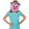 Fun Express Color Your Own Farm Animal Masks – Creative DIY Crafts Kids Fun Home Activities – Ideal for Birthday Parties School Projects Group Events Family Fun and Educational Learning, 12 Pieces