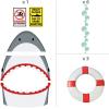 Fun Express Full Update PARTY SUPPLIES Deluxe Shark Trunk-or-Treat Decorating Kit