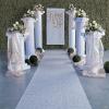 Fun Express Marble-Look Fluted Pillars 6′ Tall White Columns for Wedding Ceremony Decor – Roman Greek Style Cardboard Stand Set for Prom Events Professional Photo Prop Decorative Pedestal – 2 Pieces(White Marble Look)