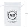 Fun Express Personalized Mini Prom Drawstring Favor Bags – 24 Pieces
