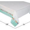 Fun Express Tribal Baby Shower Plastic Tablecloth – Party Supplies – 1 Piece