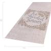 Fun Express Wedding Aisle Runner for Wedding Ceremony – 100ft White Runner with Floral Design | Perfect for Indoor & Outdoor Weddings, Rustic Farmhouse Christian Wedding Decor