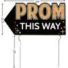 Prom This Way Directional Yard Signs, 2 Piece