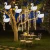 Sweet Swan Hanging Decor With Tissue – Party Decor – 3 Pieces