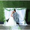 Voile Sheer Fabric Rolls (30 feet Long) (White) Draping Fabric Wedding Prom Photo Backdrop
