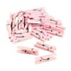 Fun Express Baby Pink Mini Clothespin Baby Shower Party Favors – 48 Pieces