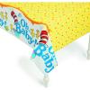 Fun Express Dr. Seuss Baby Shower Tablecloth – 1 Piece