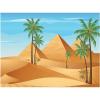 Fun Express Egyptian Desert & Pyramids Backdrop Banner – Vibrant and Detailed VBS Decor for Classrooms Parties Receptions & Special Events – Perfect for Themed Celebrations School Activities – 1 Piece