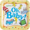 Fun Express Oh, Baby Dr. Seuss™ Baby Shower Square Paper Dinner Plates – 8 count