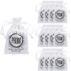 Fun Express Personalized Mini Prom Drawstring Favor Bags – 24 Pieces
