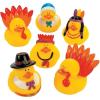 Fun Express Thanksgiving Rubber Ducks – 12 Pc.
