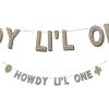Fun Express Western Baby Party Howdy Li’l One Garland. 7 Ft
