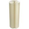 White Medium Foldable Paper Circular Column Decoration – 11.75″ x 31″ (1 Pc.) – Perfect for Weddings, Galas, Proms, or Any Formal Event(Medium)