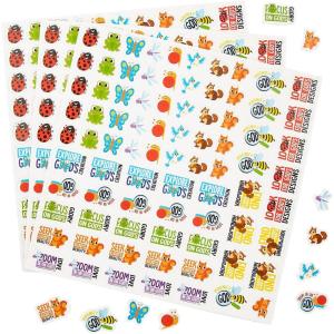 3/4″ – 1 1/4″ Bulk 324 Pieces Zoom in VBS Self-Adhesive Foam Shapes, Vacation Bible School Supplies