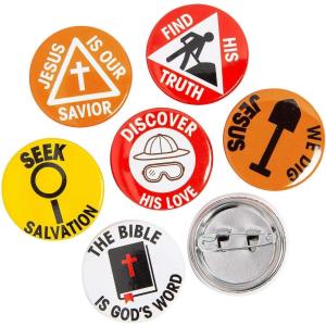 Bulk 48 Pc. Mini Dig VBS Buttons