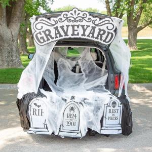 Deluxe Graveyard Trunk-or-Treat Decorating Kit – 21 Pc