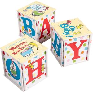 Dr. Seuss™ Baby Shower Block Centerpiece – 3 pieces