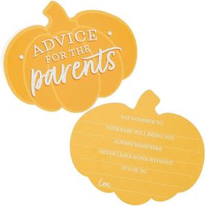 Fun Express Advice for The Parents Pumpkin Baby Shower Game