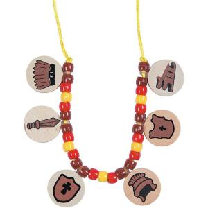Fun Express Armor of God Necklace Craft Kit – Makes 12 – Religious, VBS and Sunday School Crafts for Kids – VBS Vacation Bible School Supplies/Décor