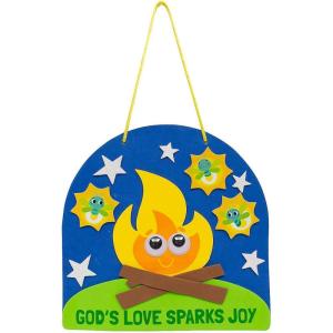 Fun Express Camp VBS Firefly Sign Craft Kit – Makes 12, Vacation Bible School 2024
