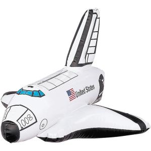 Fun Express Inflatable Space Shuttle – 12 Inflatables – Birthday Party Favors – VBS Vacation Bible School Supplies/Decor