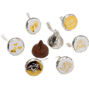 Oh Baby Hershey’s® Kisses® Baby Announcement Stickers – 60 Pieces