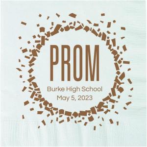 Personalized Prom Paper Luncheon Napkins – 50 Pc.