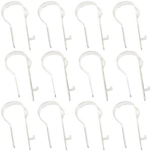 Pew Clips for Wedding Bows – Bulk Set of 12 Clips and Bow Holders – Wedding Ceremony and Church Decor(12 Count (Pack of 1))