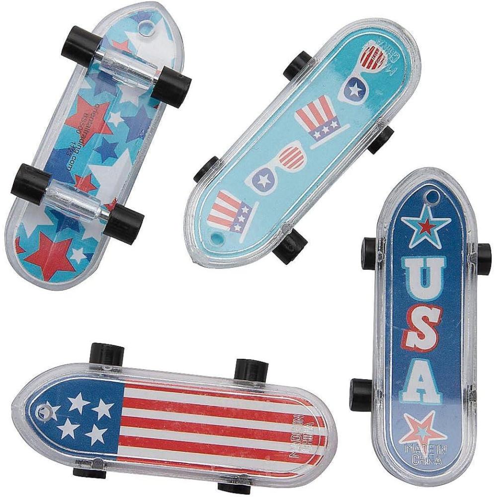 imageFun Express Patriotic Mini Skateboards  36 Pc