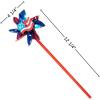 Fun Express Patriotic American Flag Pinwheels – 36 Pc