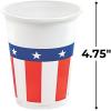 Fun Express Patriotic Design Disposable Cups, Bulk 50 Pack – USA Fourth of July Party Supplies