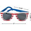 Fun Express Patriotic Sunglasses – 12 Pieces