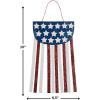 Fun Express Patriotic USA Flag Banner Craft Kit – Makes 12