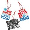 Fun Express Religious Patriotic Magic Scratch Ornaments – 24 Pc