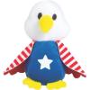 Fun Express – Plush Bald Eagles for Fourth of July – Toys – Plush – Stuffed Non Animal – Fourth of July – 12 Pieces