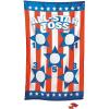 Fun Express 35″ x 55″ Patriotic Stars & Stripes Bean Bag Toss Game Set – 5 Pieces