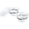 Fun Express Small Happy New Year Plastic Gelatin Shot Cups with Lids – 100 Ct.