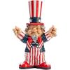 Patriotic Garden Statue