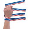Patriotic Wrist Bands for Drinks and Admission Tickets, Set of 100 – Fourth of July Party Supplies