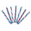 Red, White, and Blue Candy Canes – Great for 4th of July – 80 Pieces – Individually Wrapped